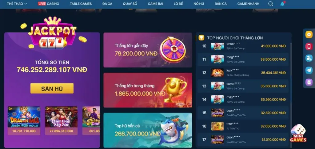 Trải nghiệm VIP tại Sun888